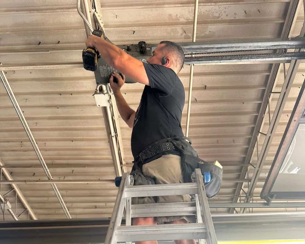Installing Garage Door