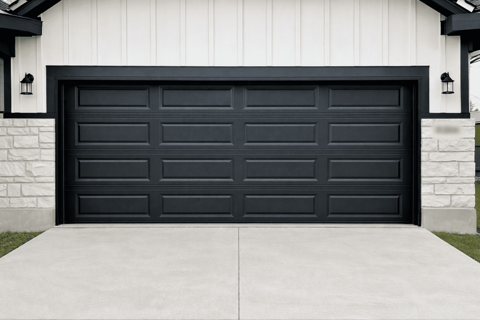 Long Panel Design - Black Long Panel Design – Black